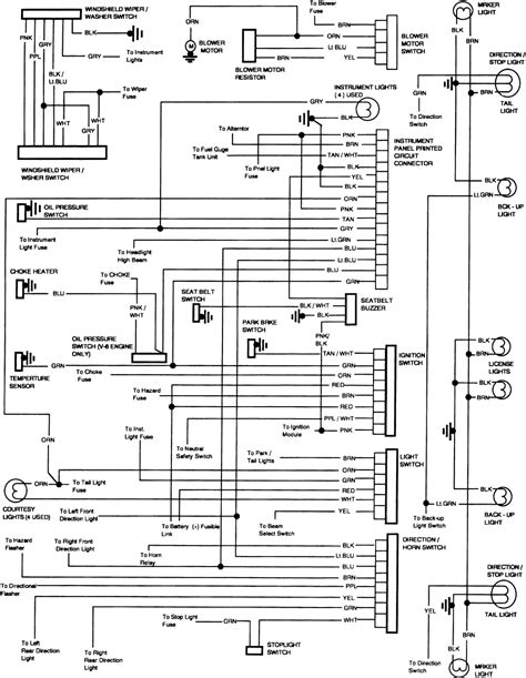 universal truck wiring diagram 